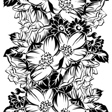 Kusursuz çiçek deseni