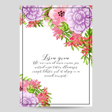 İhale çiçek davetiye