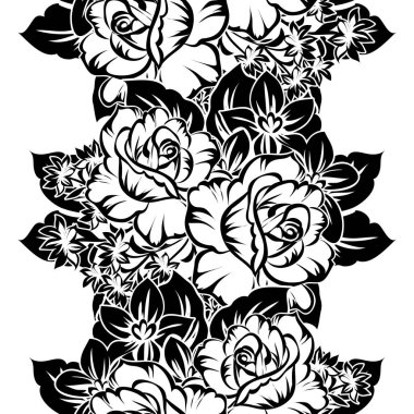 Kusursuz çiçek deseni