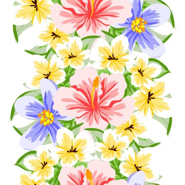 Kusursuz çiçek deseni