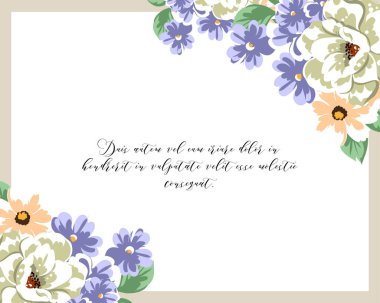 İhale çiçek davetiye