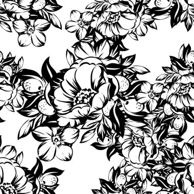 Kusursuz çiçek deseni