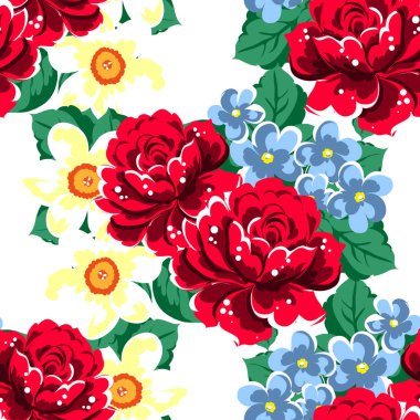 Kusursuz çiçek deseni