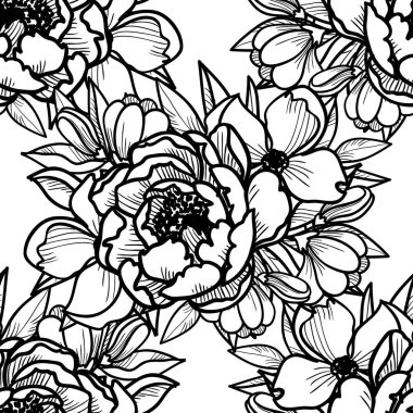 Kusursuz çiçek deseni