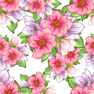 Kusursuz çiçek deseni