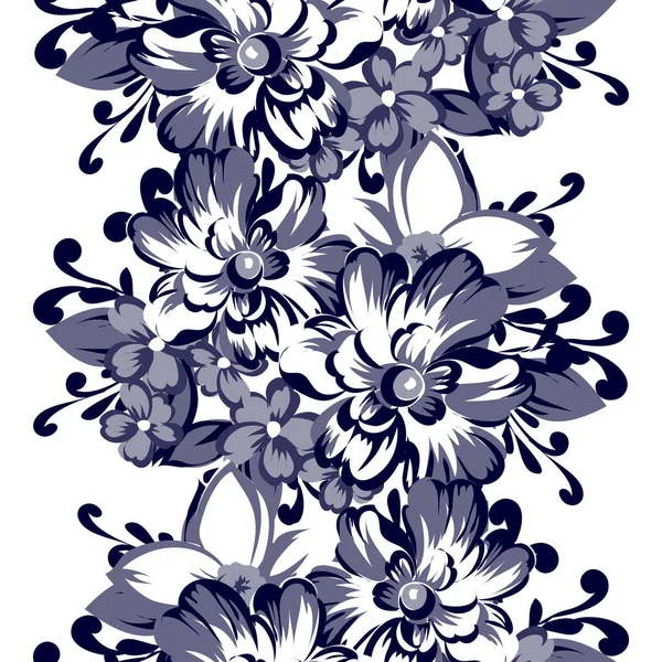 Seamless floral pattern — Stock Vector