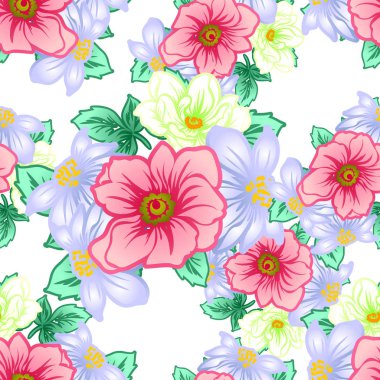 Kusursuz çiçek deseni