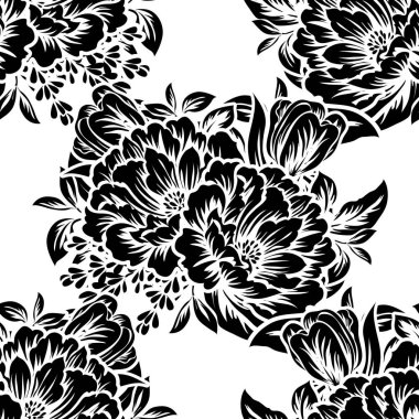 Kusursuz çiçek deseni