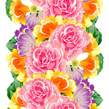 Kusursuz çiçek deseni