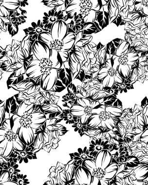 Kusursuz çiçek deseni