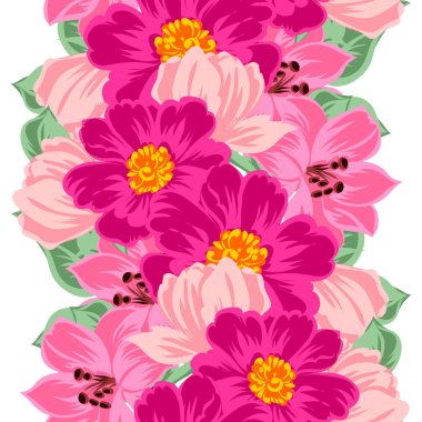 Kusursuz çiçek deseni