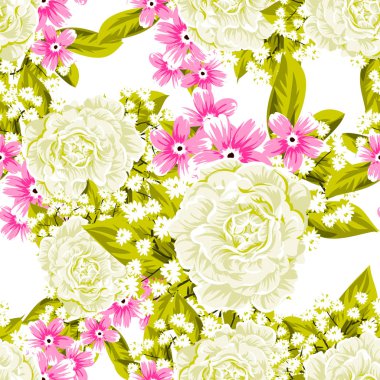 Kusursuz çiçek deseni