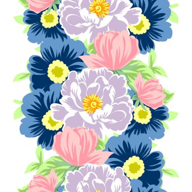 Kusursuz çiçek deseni