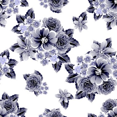 Kusursuz çiçek deseni