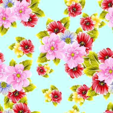 Kusursuz çiçek deseni