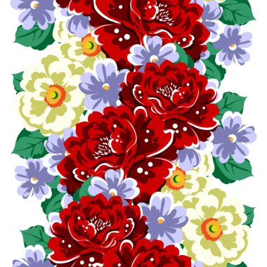 Kusursuz çiçek deseni