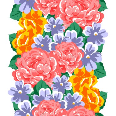 Kusursuz çiçek deseni