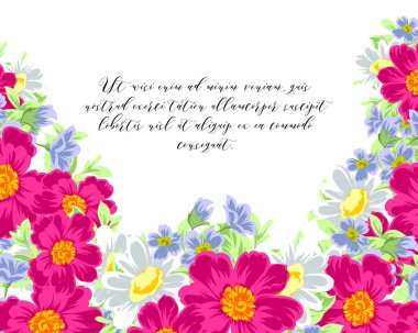 İhale çiçek davetiye