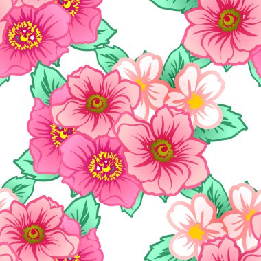 Kusursuz çiçek deseni