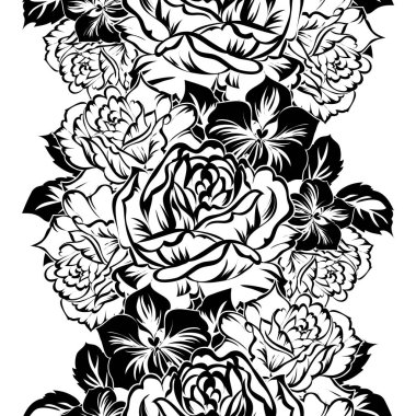 Kusursuz çiçek deseni