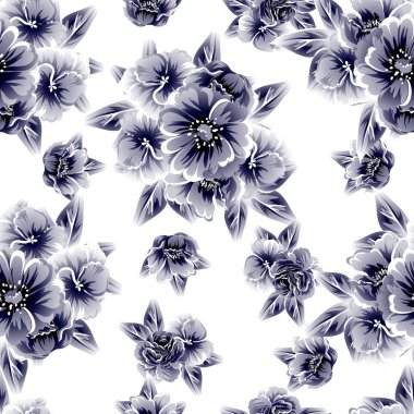 Kusursuz çiçek deseni