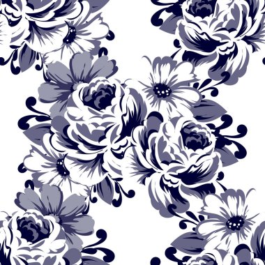 Kusursuz çiçek deseni