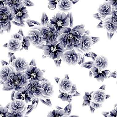 Kusursuz çiçek deseni