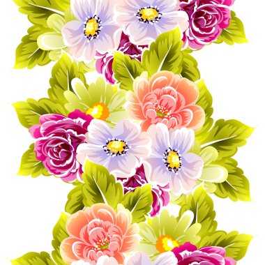 Kusursuz çiçek deseni