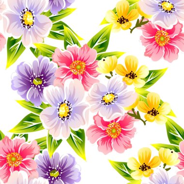 Kusursuz çiçek deseni