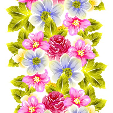 Kusursuz çiçek deseni