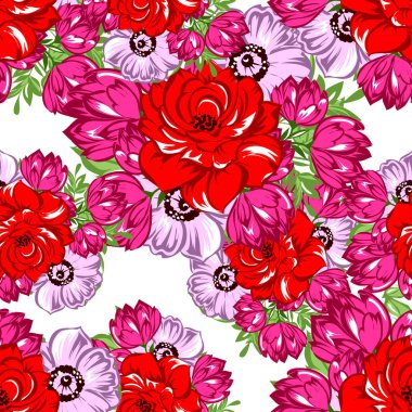 Kusursuz çiçek deseni