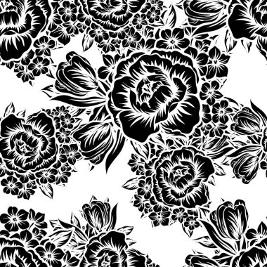 Kusursuz çiçek deseni