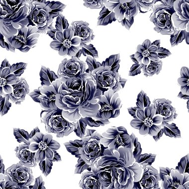 Kusursuz çiçek deseni