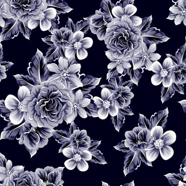 Kusursuz çiçek deseni