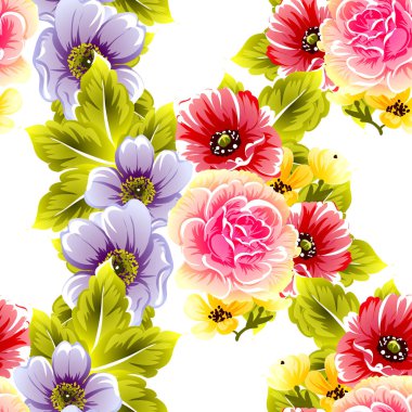 Kusursuz çiçek deseni