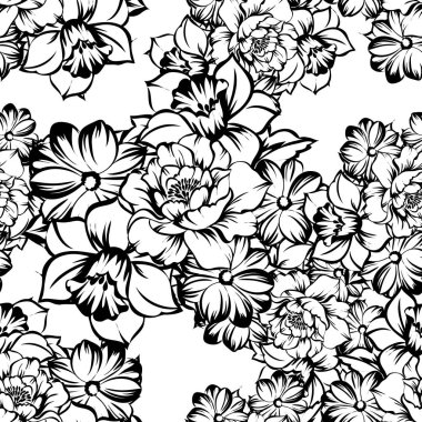 Kusursuz çiçek deseni