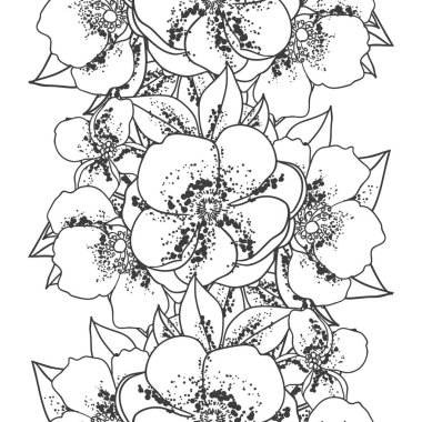 Kusursuz çiçek deseni