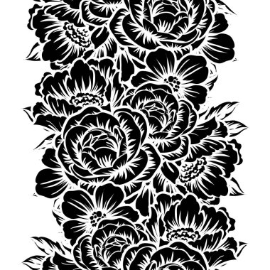 Kusursuz çiçek deseni