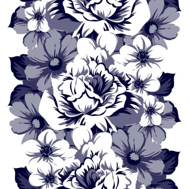 Kusursuz çiçek deseni