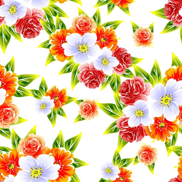 Kusursuz çiçek deseni