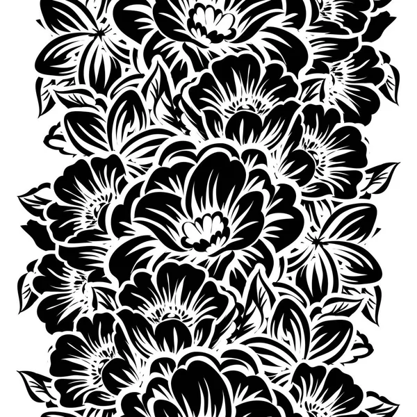 Seamless floral pattern — Stock Vector