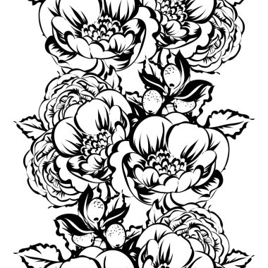 Kusursuz çiçek deseni