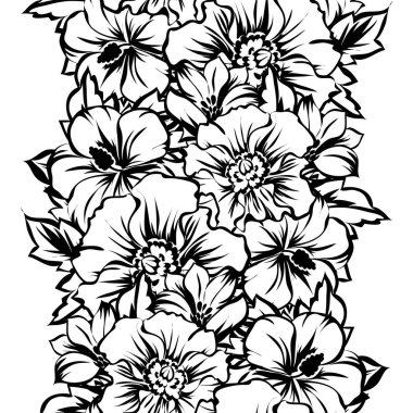 Kusursuz çiçek deseni