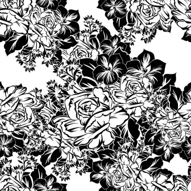 Kusursuz çiçek deseni