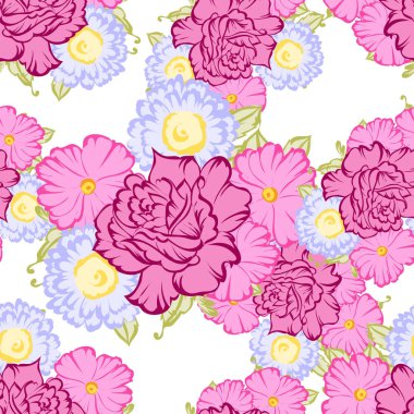 Kusursuz çiçek deseni