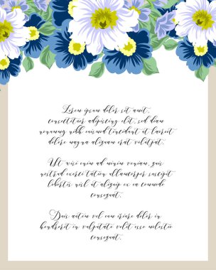 İhale çiçek davetiye