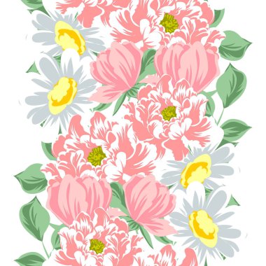 Kusursuz çiçek deseni