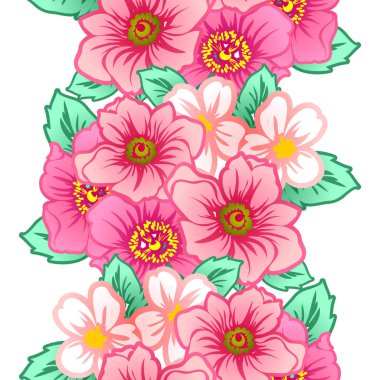 Kusursuz çiçek deseni