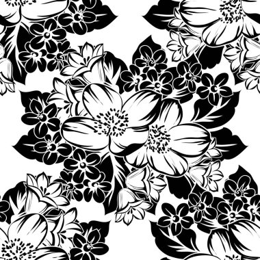 Kusursuz çiçek deseni