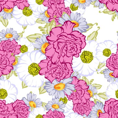 Kusursuz çiçek deseni